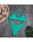 Kobiety stałe Bikini Set Sexy Micro bandażowy strój kąpielowy niskiej talii strój kąpielowy wysokie cięcie strój kąpielowy nowy 