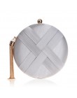 SEKUSA New Arrival frędzle metalowe damska kopertówka z łańcucha torebki na ramię klasyczny styl mała torebka dzień torebki wiec