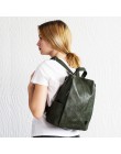 Plecak POMELOS kobieta kobiety PU skórzany plecak z zabezpieczeniem przeciw kradzieży wysokiej jakości miękka moda miejska pleca