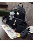 Rusoonnic damska torba kompozytowa wysokiej jakości plecak ze skóry Pu plecak szkolny Mochila Feminina