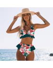 2020 Sexy brazylijskie Bikini kobiety strój kąpielowy wyściełane stroje kąpielowe Halter Bikini Set odzież plażowa Push Up strój