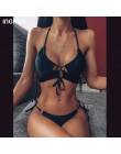 INGAGA wysokiej talii Bikini 2020 Push Up strój kąpielowy Leopard stroje kąpielowe kobiety brazylijski Bikini Set Biquini Sexy s