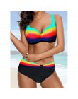TYAKKVE Sexy 2019 Bikini Set stroje kąpielowe kobiety drukuj strój kąpielowy Push Up kropki Bikini Plus rozmiar BathingSuit kost