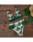 2020 Sexy brazylijskie Bikini kobiety strój kąpielowy wyściełane stroje kąpielowe Halter Bikini Set odzież plażowa Push Up strój