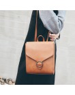 Moda damska plecak 2018 PU skóra Retro kobieta torba tornistry nastoletnia dziewczyna wysokiej jakości plecak podróżny na książk