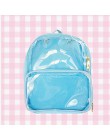 New Arrival ita torba kobiety Kawaii plecak bez nadruku 7 kolorów panie przezroczysty plecak nastoletnie dziewczyny piękny Lolit