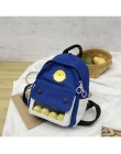 Fashion School Backpack Women 2019 College Girls Cute Cartoon małe żółte torby na ramię studenci dwuczęściowe plecaki szkolne
