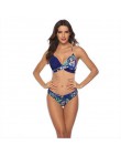Dwuczęściowy strój kąpielowy dla kobiet bikini na wakacje we wzory klasyczny wygodny modny seksowny