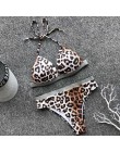 Czarny biały wysokiej talii Bikini 2020 strój kąpielowy kobiety stroje kąpielowe biustonosz Halter Push Up zestaw kąpiel strój k
