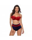 TYAKKVE Sexy 2019 Bikini Set stroje kąpielowe kobiety drukuj strój kąpielowy Push Up kropki Bikini Plus rozmiar BathingSuit kost