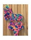 2020 seksowne Bikini stroje kąpielowe kobiety strój kąpielowy Push Up Biquini brazylijski Bikini Set związywane lato Bikini druk