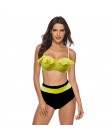 TYAKKVE Sexy 2019 Bikini Set stroje kąpielowe kobiety drukuj strój kąpielowy Push Up kropki Bikini Plus rozmiar BathingSuit kost