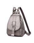 HBWJ czarne kobiety PU skórzane plecaki Vintage torba na ubrania damskie panie duży plecak podróżny Mochilas torby szkolne dla d