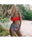 TYAKKVE Sexy 2019 Bikini Set stroje kąpielowe kobiety drukuj strój kąpielowy Push Up kropki Bikini Plus rozmiar BathingSuit kost