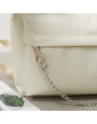 4 sztuk/zestaw wstążka łańcuch Bowknot list Mochila plecak płócienny plecaki podróżne wypoczynek plecaki dla nastolatek dziewczy