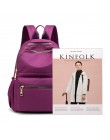 Casual Oxford kobiet plecak czarny wodoodporny Nylon torby szkolne dla nastoletnich dziewcząt mody plecak podróży Tote Mochila