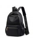 Casual Oxford kobiet plecak czarny wodoodporny Nylon torby szkolne dla nastoletnich dziewcząt mody plecak podróży Tote Mochila
