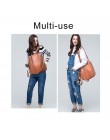 Herald Fashion Casual skórzane damskie plecaki antykradzieżowe jakości plecaki w stylu Vintage kobieta większa pojemność torba p