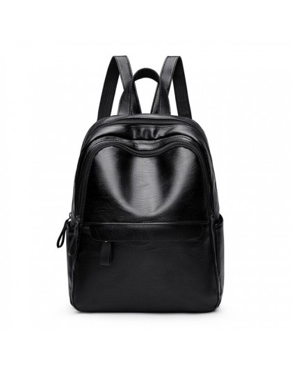 Toposhine 2019 nowych kobiet PU luksusowe plecaki Mochila Feminina prosty zamek plecaki duża pojemność rozrywka plecaki podróżne