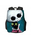 Wymienny wzór fajny gotycki plecak z czaszką kobiety plecak Bagpack Student School torba dla nastolatki dziewczyny Bookbag pleca