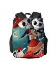 Wymienny wzór fajny gotycki plecak z czaszką kobiety plecak Bagpack Student School torba dla nastolatki dziewczyny Bookbag pleca