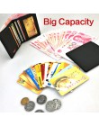 2020 minimalistyczny Slim Nylon portfel dla mężczyzn kobiety Slimline Ultra cienki Mini mały mężczyzna kobieta Zipper Coin toreb