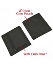 2020 minimalistyczny Slim Nylon portfel dla mężczyzn kobiety Slimline Ultra cienki Mini mały mężczyzna kobieta Zipper Coin toreb