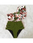 2020 seksowne Bikini stroje kąpielowe kobiety strój kąpielowy Push Up Biquini brazylijski Bikini Set związywane lato Bikini druk