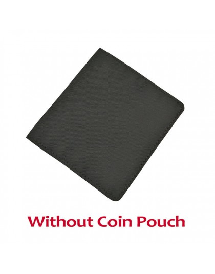 2020 minimalistyczny Slim Nylon portfel dla mężczyzn kobiety Slimline Ultra cienki Mini mały mężczyzna kobieta Zipper Coin toreb