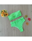 2020 nowe damskie seksowne Bikini Mujer wzburzyć Biquinis brazylijskie stroje kąpielowe lato kwiatowy drukowane strój kąpielowy 