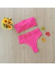 2020 nowe damskie seksowne Bikini Mujer wzburzyć Biquinis brazylijskie stroje kąpielowe lato kwiatowy drukowane strój kąpielowy 