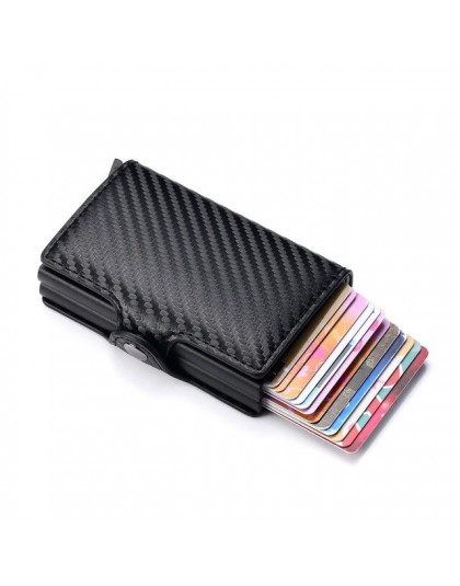ZOVYVOL 2020 Unisex Metal blokowanie portfel RFID etui na dowód Aluminium Travel PurseWallet wizytownik portfel