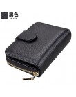 Gorąco!!! skóra bydlęca kobiety portfel karta bankowa torebki moneta kiesa kobieta mała Portomonee Bifold portfel rfid Lady tore