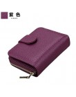 Gorąco!!! skóra bydlęca kobiety portfel karta bankowa torebki moneta kiesa kobieta mała Portomonee Bifold portfel rfid Lady tore
