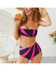 2020 nowe damskie seksowne Bikini Mujer wzburzyć Biquinis brazylijskie stroje kąpielowe lato kwiatowy drukowane strój kąpielowy 