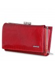 DICIHAYA marka prawdziwej skóry kobiet portfele krokodyl druku długi portfel z zamkiem i klamerką panie Clutch Bag torebka kobie