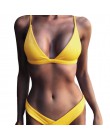 Kobiety stałe Bikini Set Sexy Bikini niskiej talii stroje kąpielowe strój kąpielowy letni strój kąpielowy w stylu Retro kobieta 