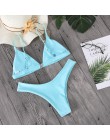 Kobiety stałe Bikini Set Sexy Bikini niskiej talii stroje kąpielowe strój kąpielowy letni strój kąpielowy w stylu Retro kobieta 