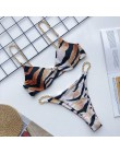 Dwuczęściowy strój kąpielowy dla kobiet bikini na wakacje gładki klasyczny wygodny modny seksowny