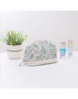 UOSC Portable Flamingo kosmetyczka dwuwarstwowa kosmetyczka podróżna okrągła makijaż torba organizer do pędzli dla kobiety etui