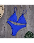 Kobiety stałe Bikini Set Sexy Bikini niskiej talii stroje kąpielowe strój kąpielowy letni strój kąpielowy w stylu Retro kobieta 