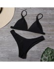 Kobiety stałe Bikini Set Sexy Bikini niskiej talii stroje kąpielowe strój kąpielowy letni strój kąpielowy w stylu Retro kobieta 