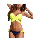 2020 seksowne Bikini Set dwuczęściowy strój kąpielowy kobiety Push Up stroje kąpielowe brazylijski strój kąpielowy kostium kąpie