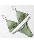 OMKAGI seksowne bikini 2019 strój kąpielowy stroje kąpielowe kobiety Biquini zestaw bikini push-up pływanie strój kąpielowy kost