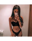 Bikini wysokie w talii 2019 mujer Push Up bandażowy strój kąpielowy Bikini kobiety kwiatowy dwa kawałki strój kąpielowy Strappy 