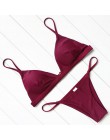 OMKAGI seksowne bikini 2019 strój kąpielowy stroje kąpielowe kobiety Biquini zestaw bikini push-up pływanie strój kąpielowy kost