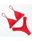 OMKAGI seksowne bikini 2019 strój kąpielowy stroje kąpielowe kobiety Biquini zestaw bikini push-up pływanie strój kąpielowy kost