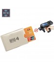 Anti portfel Rfid blokowanie czytnik blokada pojemnik na kartę bankową Id etui na karty bankowe ochrona Metal kredyt uchwyt NFC 