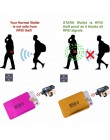 Anti portfel Rfid blokowanie czytnik blokada pojemnik na kartę bankową Id etui na karty bankowe ochrona Metal kredyt uchwyt NFC 