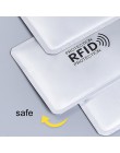 Anty futerał na karty Rfid NFC blokowanie czytnika blokada Id karta bankowa etui na uchwyt ochrona metalowe etui na karty kredyt